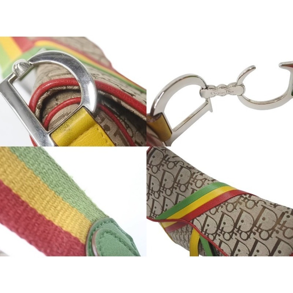 Dior Saddle bag silver Christian color Rasta - Picture 5 of 8